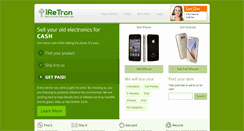 Desktop Screenshot of iretron.com